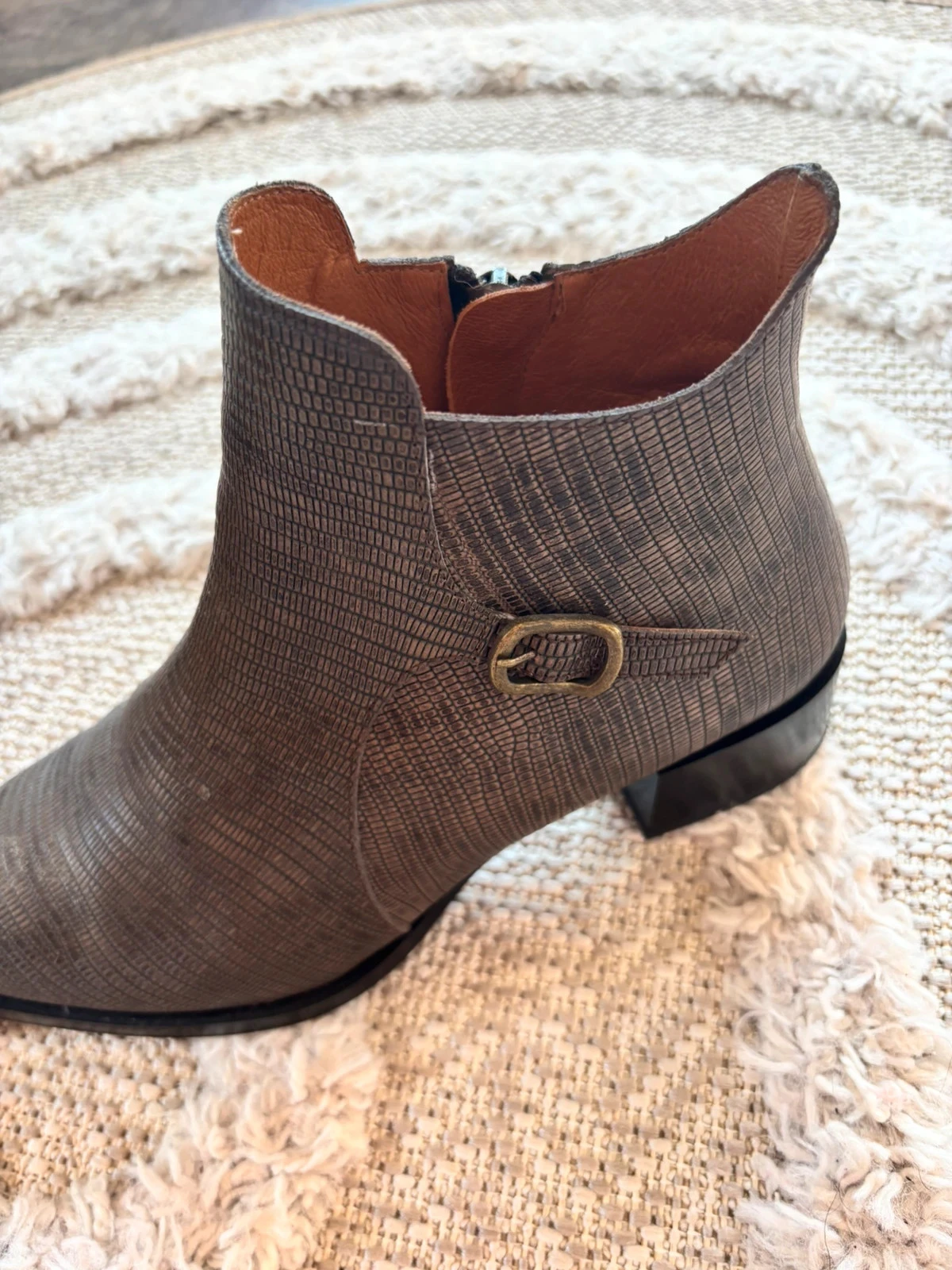 Botines de cuero DANSI – Talla 38 – Elegantes e intemporales – photo 9
